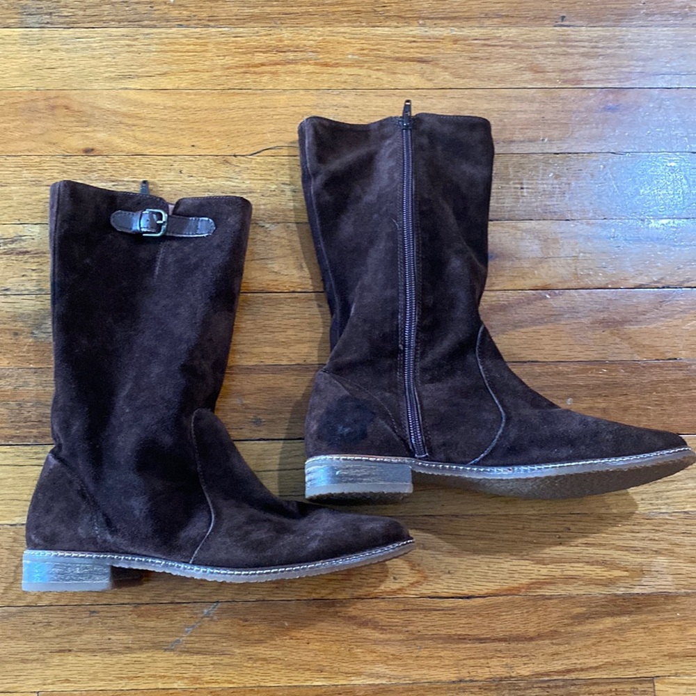 André Assous Brown Suede Boots